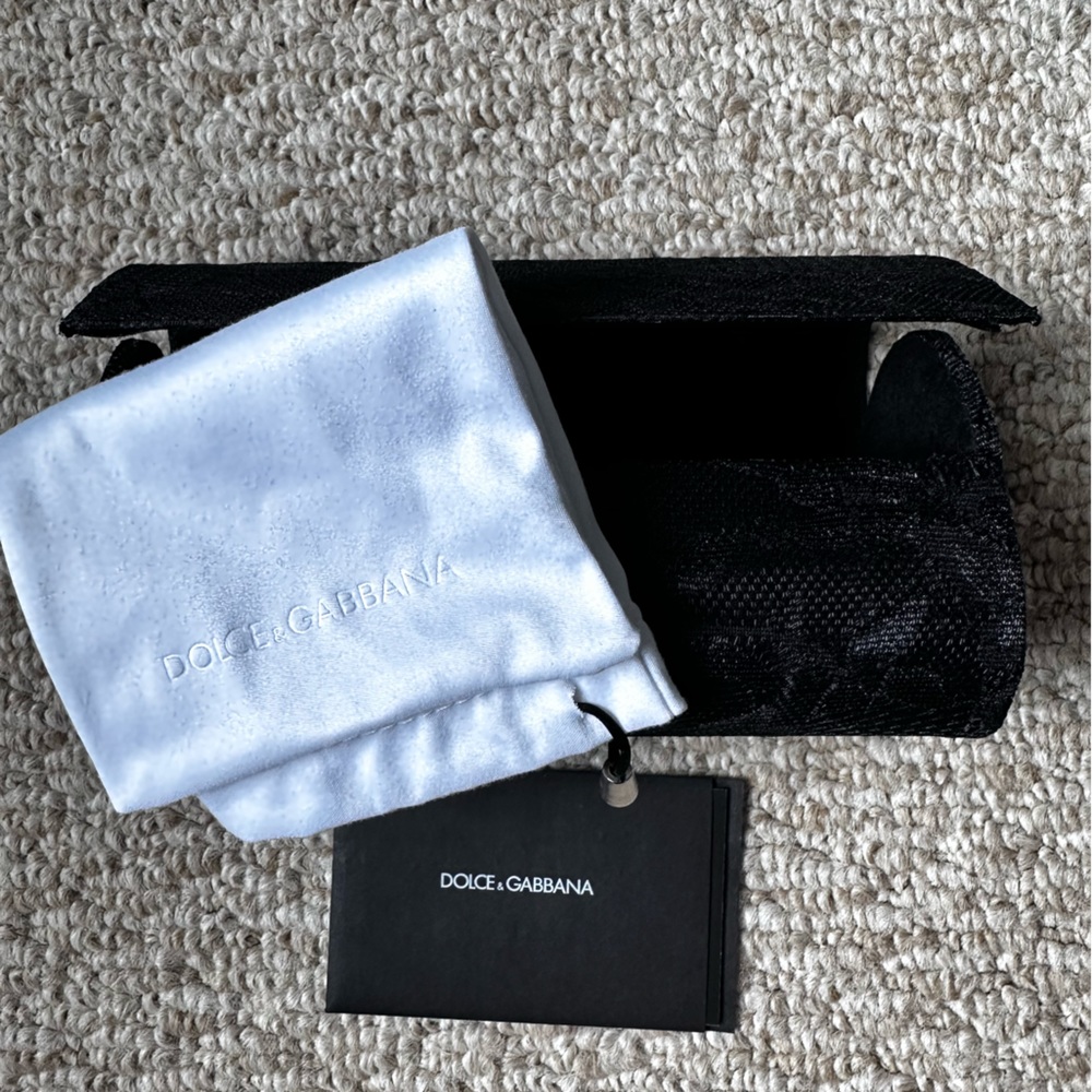 Authentic Dolce & Gabbana Lace Sunglass Case